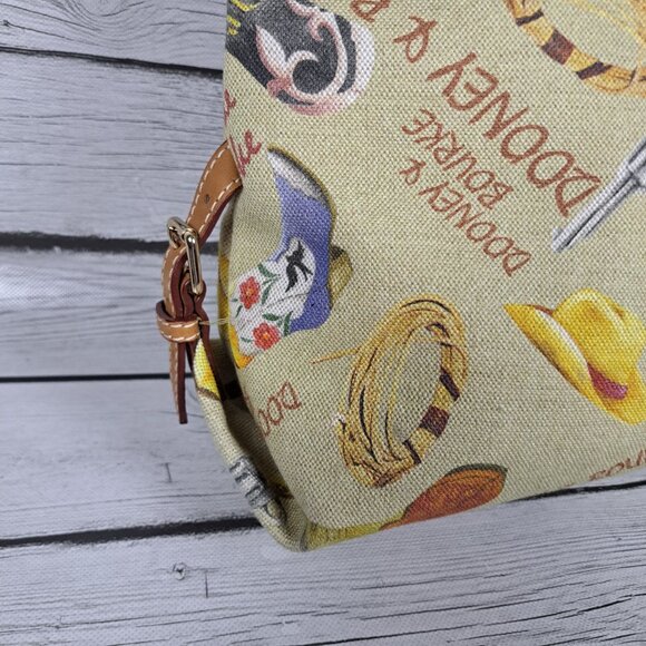 Dooney & Bourke Purse Western Cowboy Print - Picture 6 of 15
